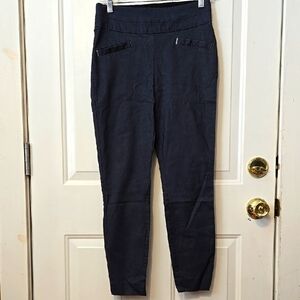 Maurices, Pants, Jeggings, Faux Pockets, Grey, Blue, Stretch,  Small Reg